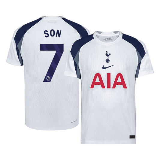 SON #7 Tottenham Hotspur Thuisshirt 2025/26 Spelersversie