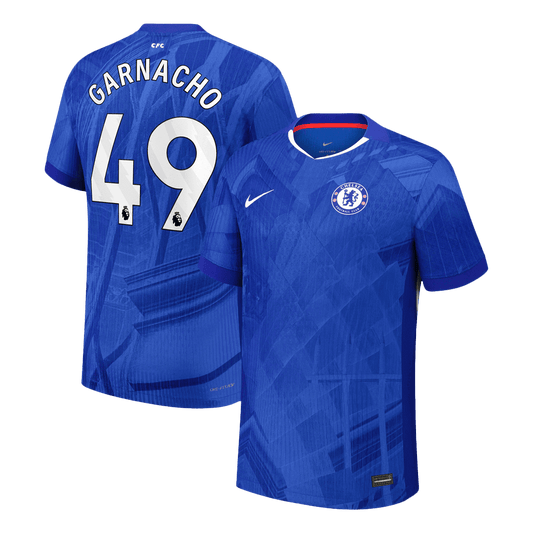 GARNACHO #49 Chelsea Thuisshirt 2025/26 Spelersversie