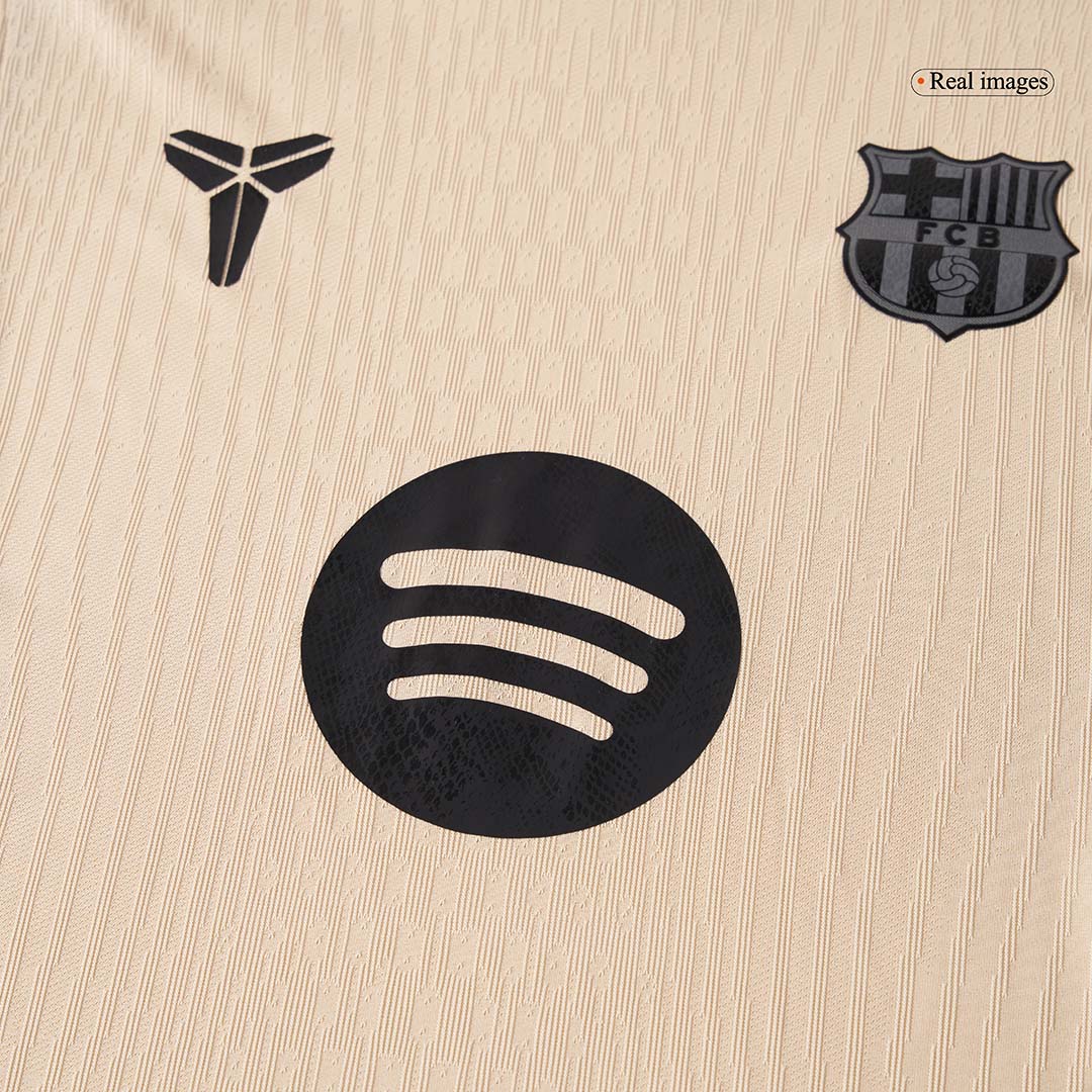 F.DE JONG #21 Barcelona Uitshirt 2025/26 Spelersversie - UCL