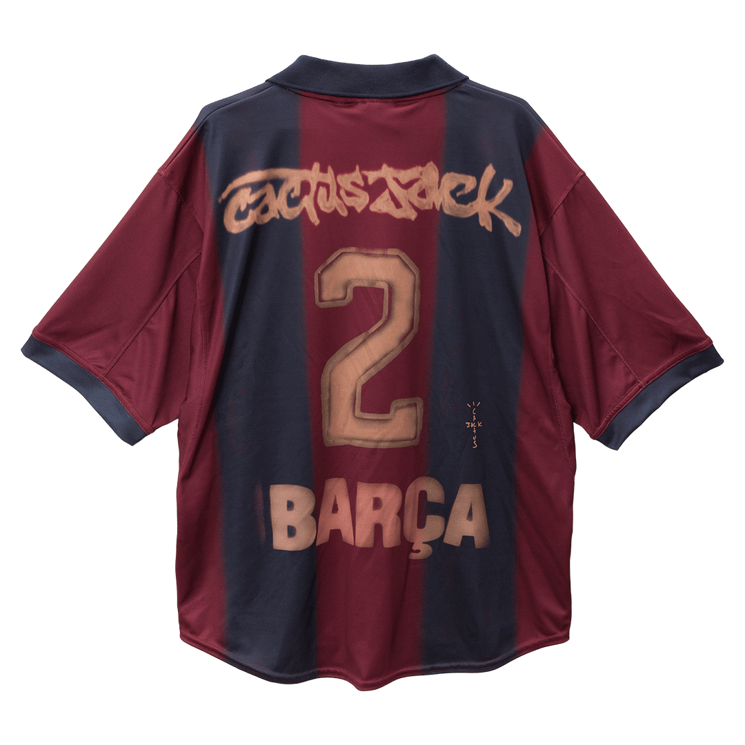 Retro Barcelona X CJ Thuisshirt 2000/01