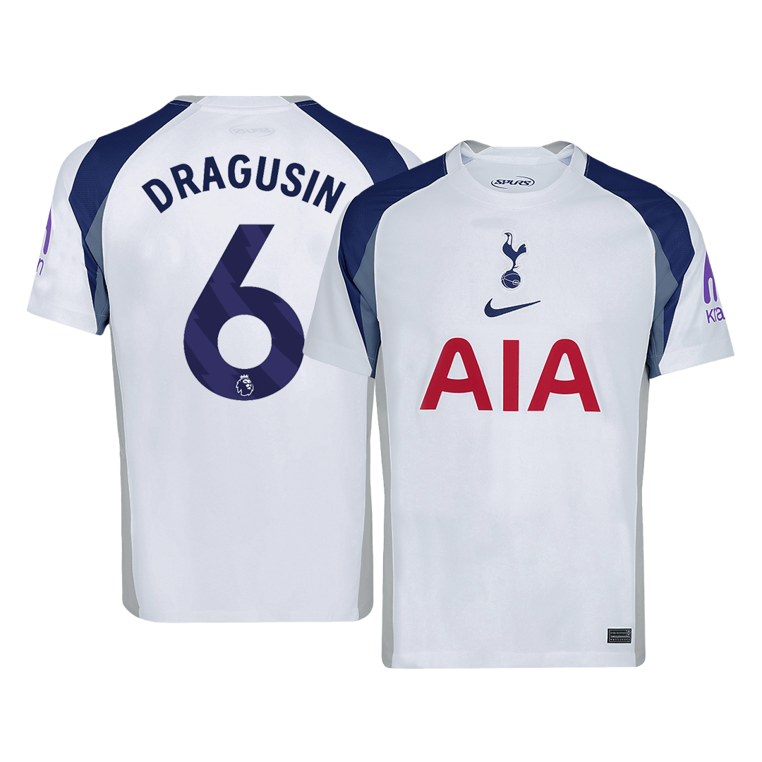 DRAGUSIN #6 Tottenham Hotspur Thuisshirt 2025/26