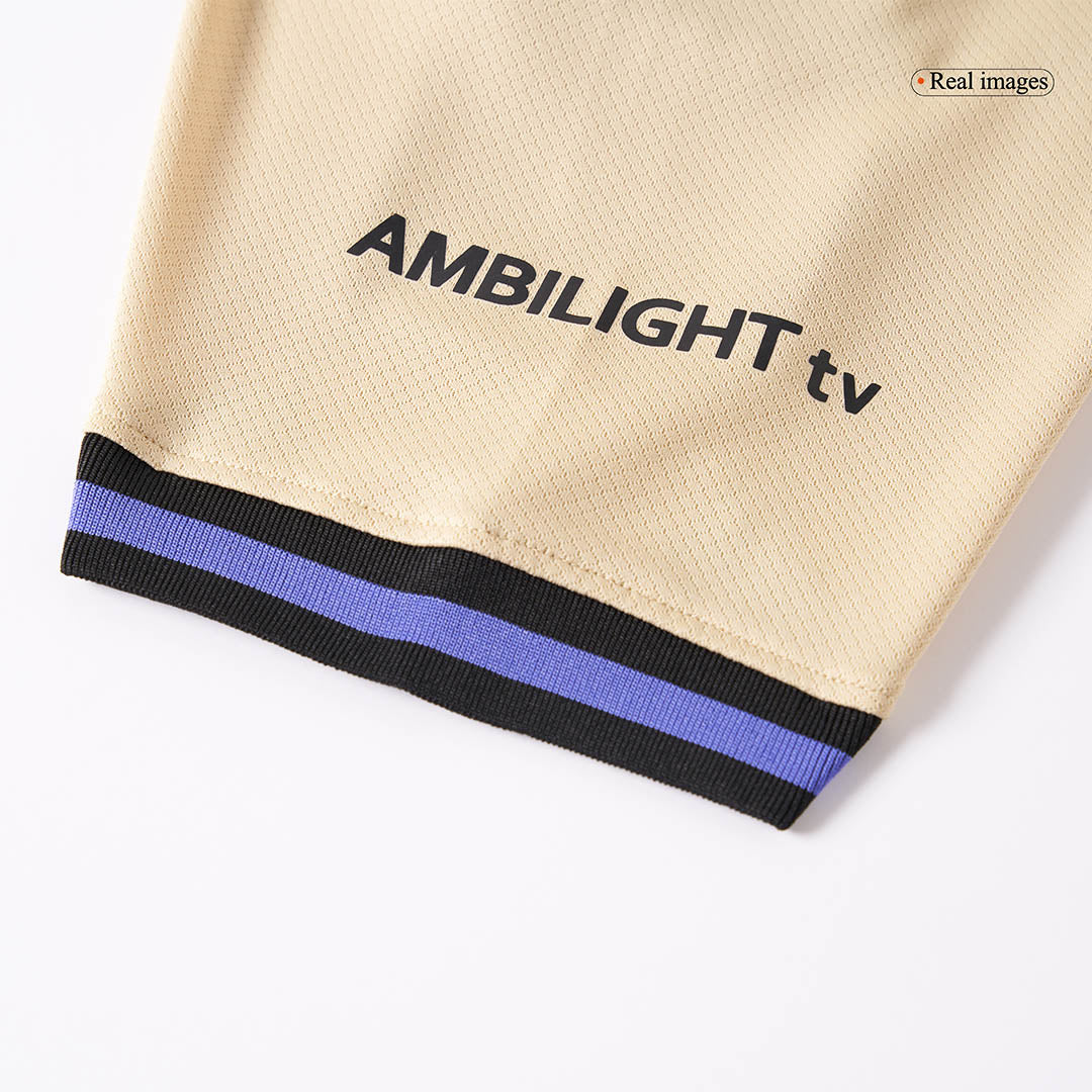 F.DE JONG #21 Barcelona Uitshirt 2025/26 - UCL