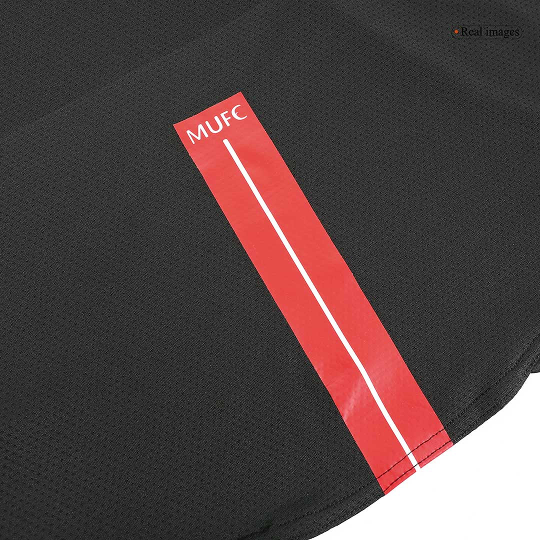 SCHOLES #18 Retro 2007/08 Manchester United Uitshirt (Long)