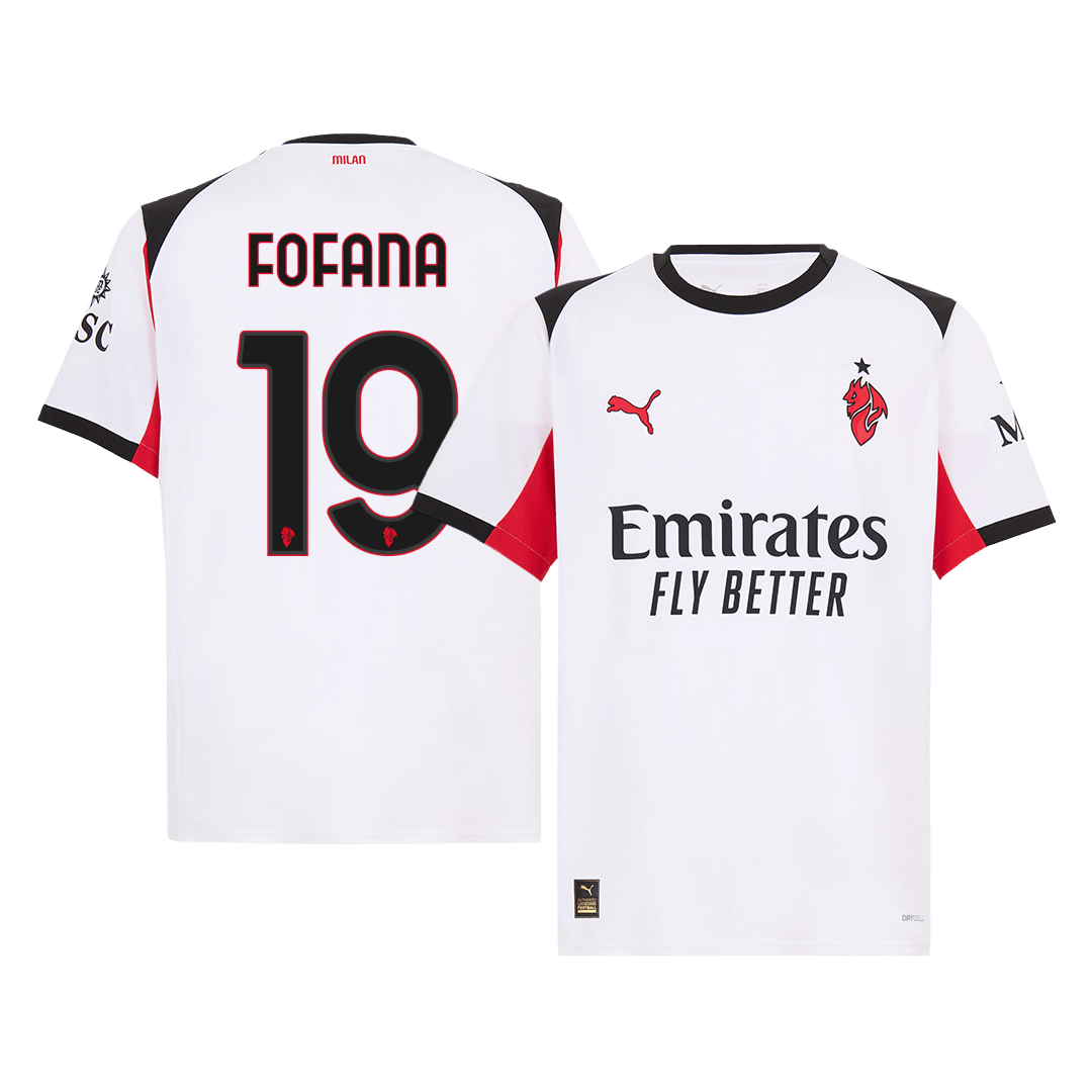 FOFANA #19 AC Milan Uitshirt 2025/26
