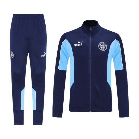 Manchester City Trainingspak 2025/26 Marineblauw