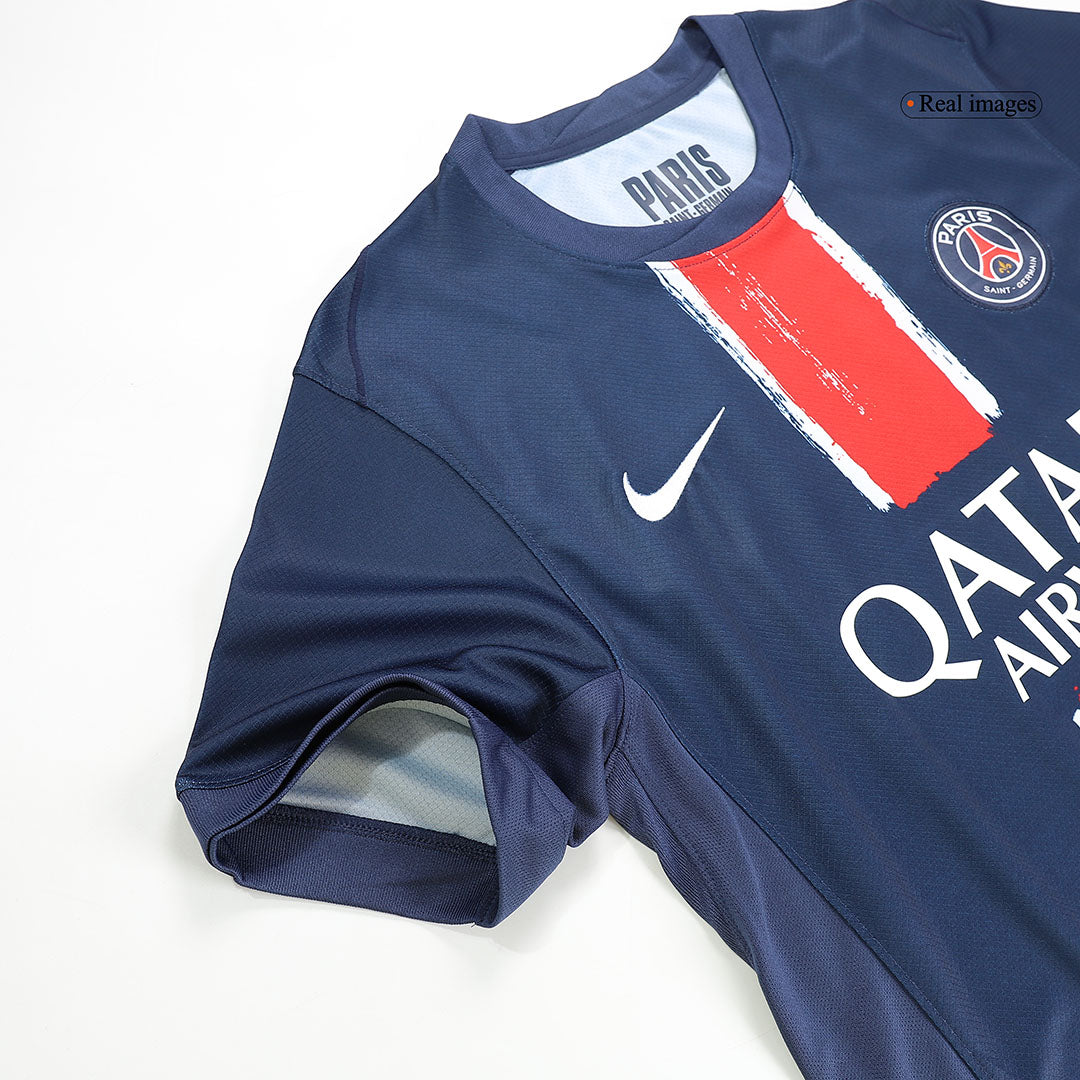 CHAMPIONS #25 PSG Thuisshirt 2024/25 - CHAMPIONS OF EUROPE