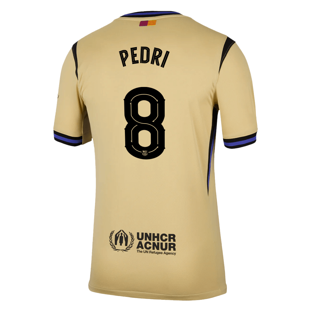 PEDRI #8 Barcelona Uitshirt 2025/26 - UCL