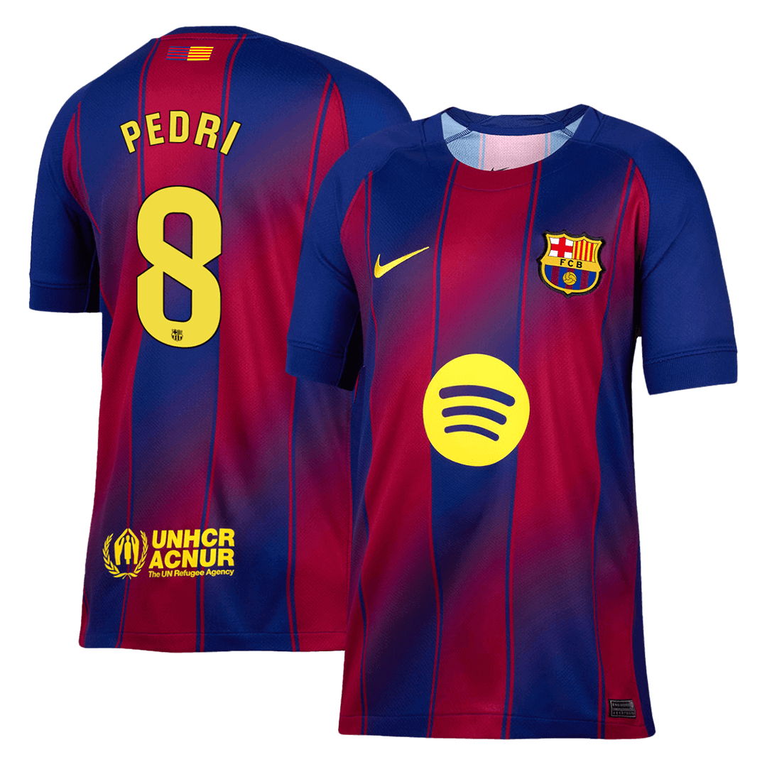 PEDRI #8 Barcelona Thuisshirt 2025/26