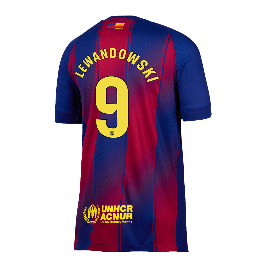 LEWANDOWSKI #9 Barcelona Thuisshirt 2025/26