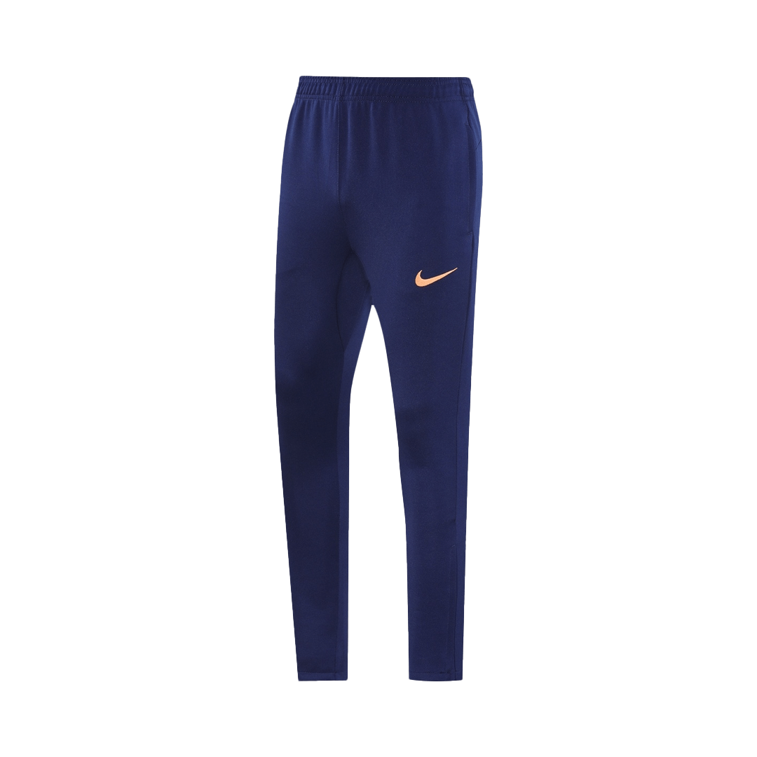 Barcelona Trainingspak 2025/26 Marineblauw Oranje