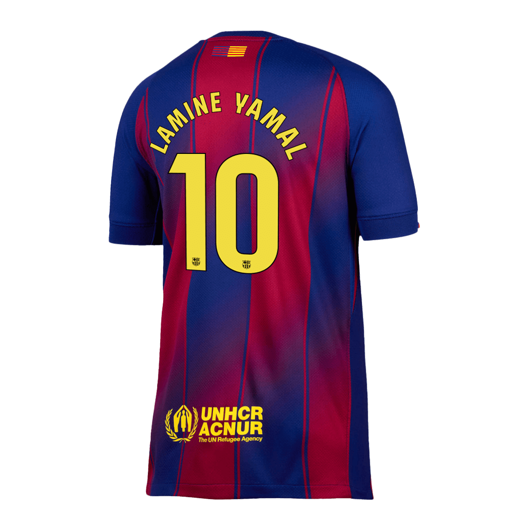 LAMINE YAMAL #10 Barcelona Thuisshirt 2025/26