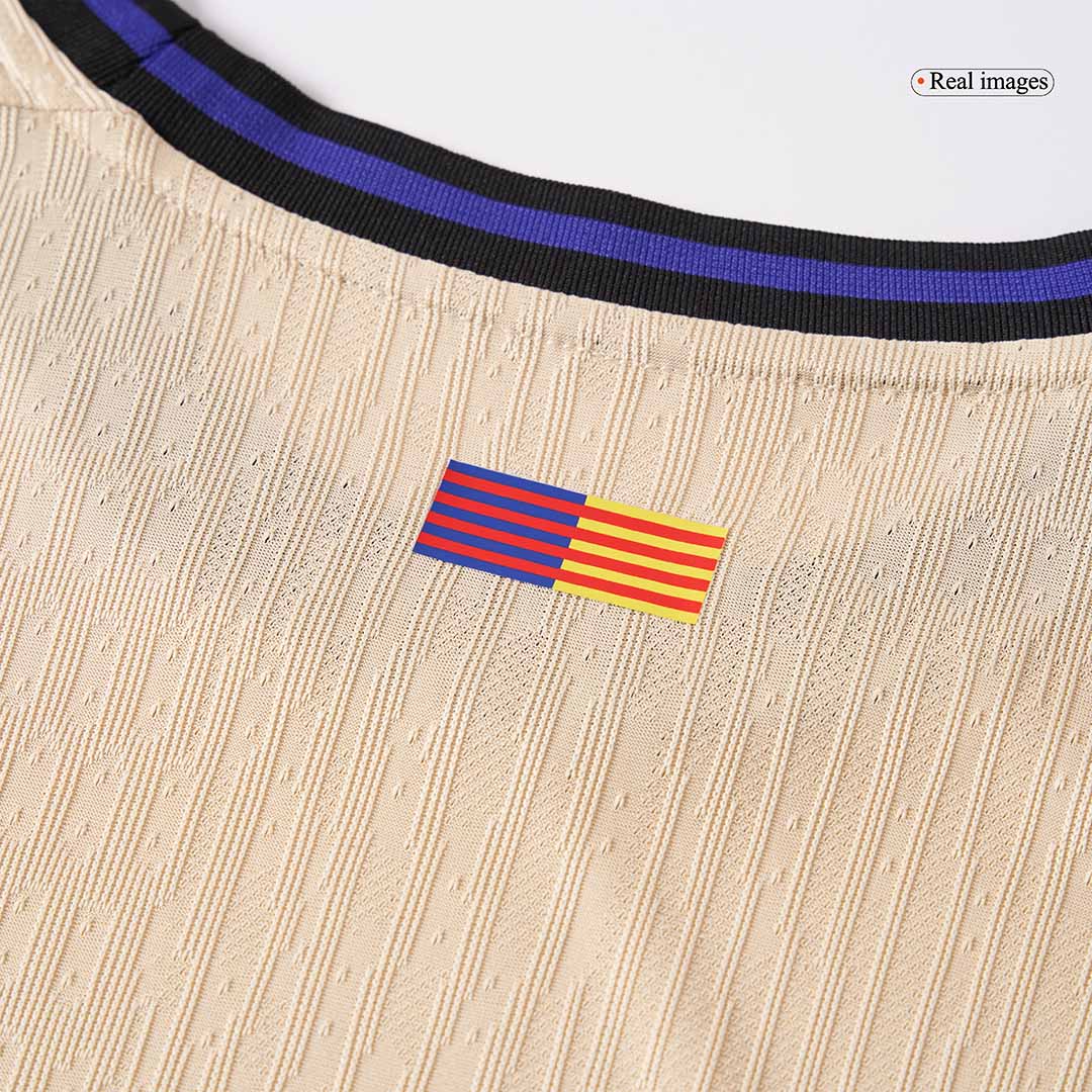 LEWANDOWSKI #9 Barcelona Uitshirt 2025/26 Spelersversie - UCL