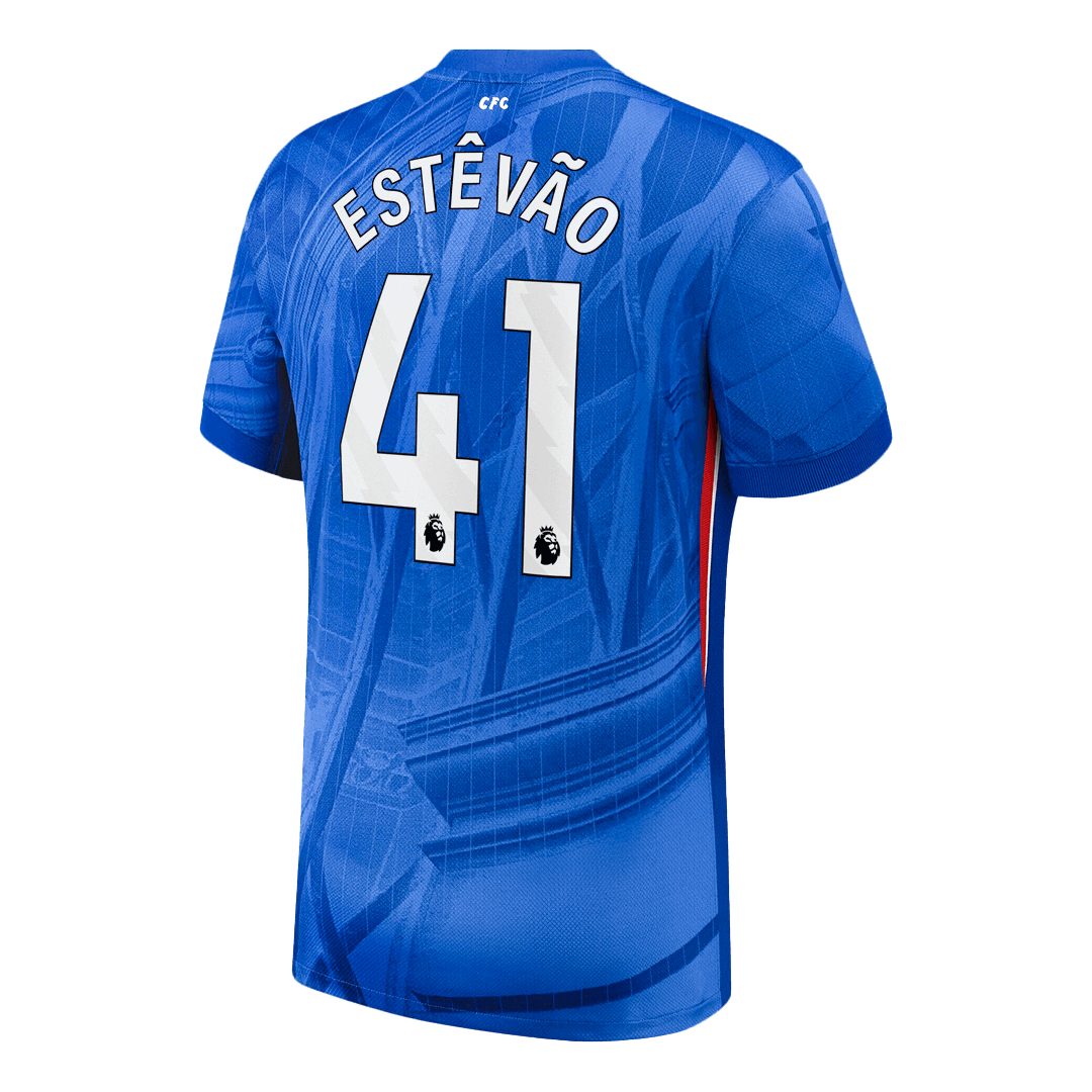 ESTÊVÃO #41 Chelsea Thuisshirt 2025/26