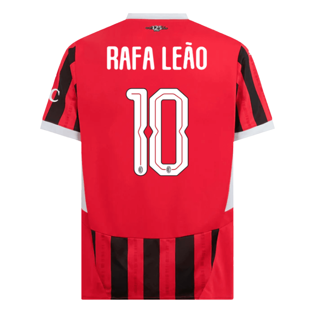 RAFA LEÃO #10 AC Milan Thuisshirt 2024/25 - UCL