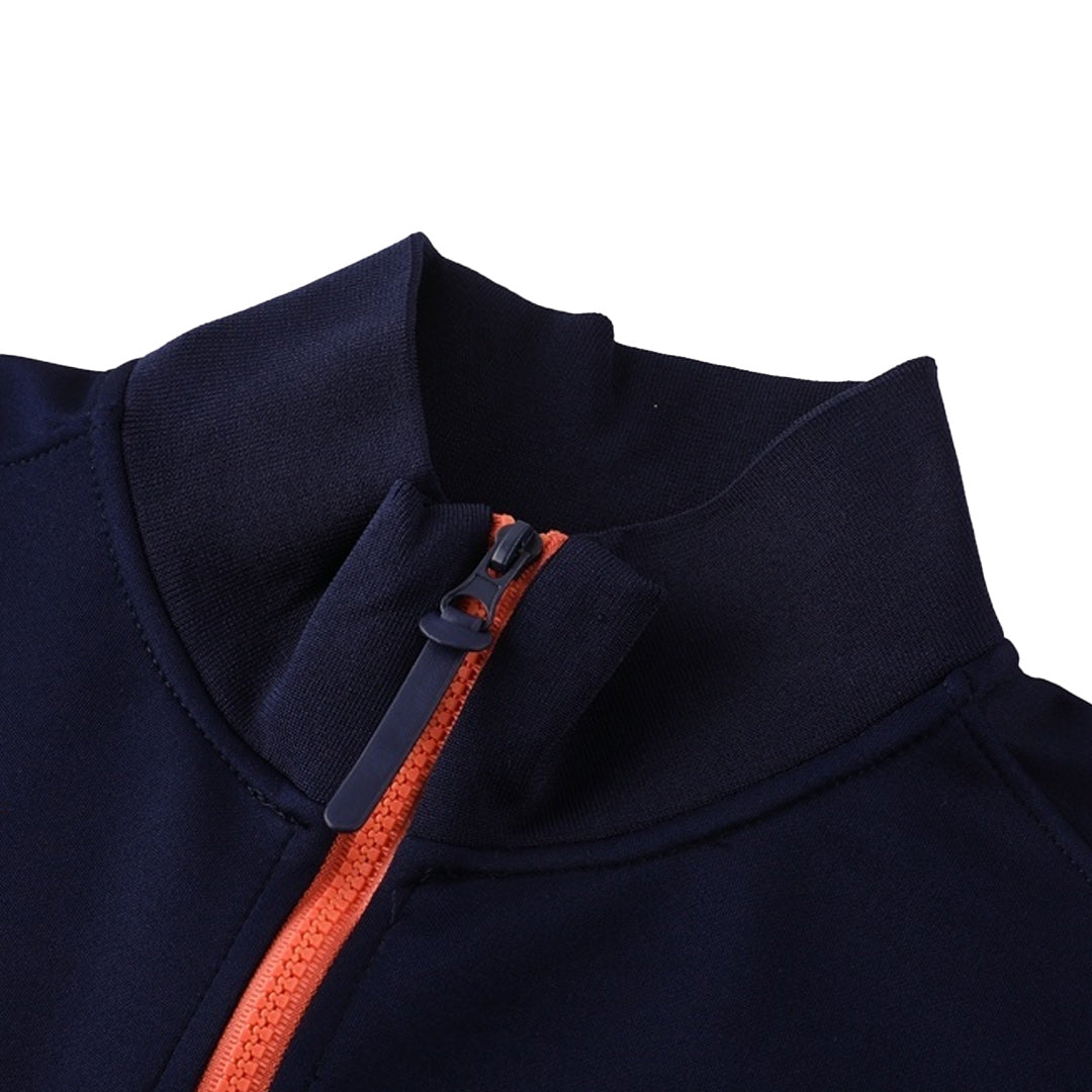 Barcelona Trainingspak 2025/26 Marineblauw Oranje