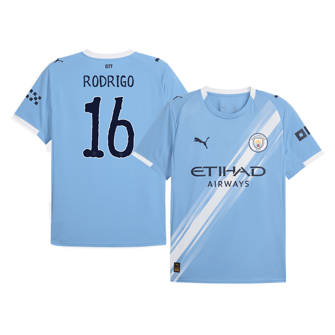 RODRIGO #16 Manchester City Thuisshirt 2025/26 - Club World Cup