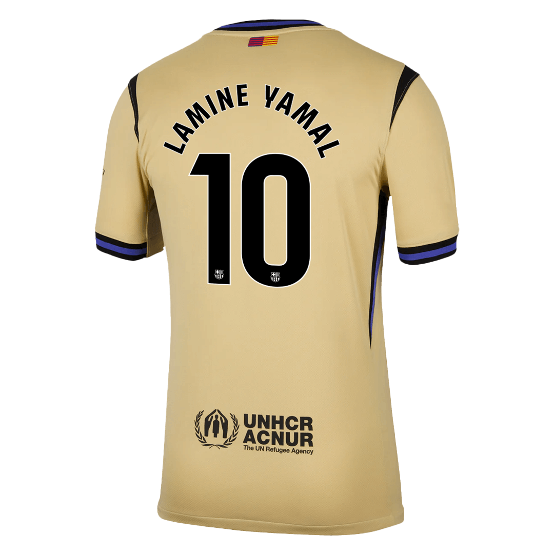 LAMINE YAMAL #10 Barcelona Uitshirt 2025/26