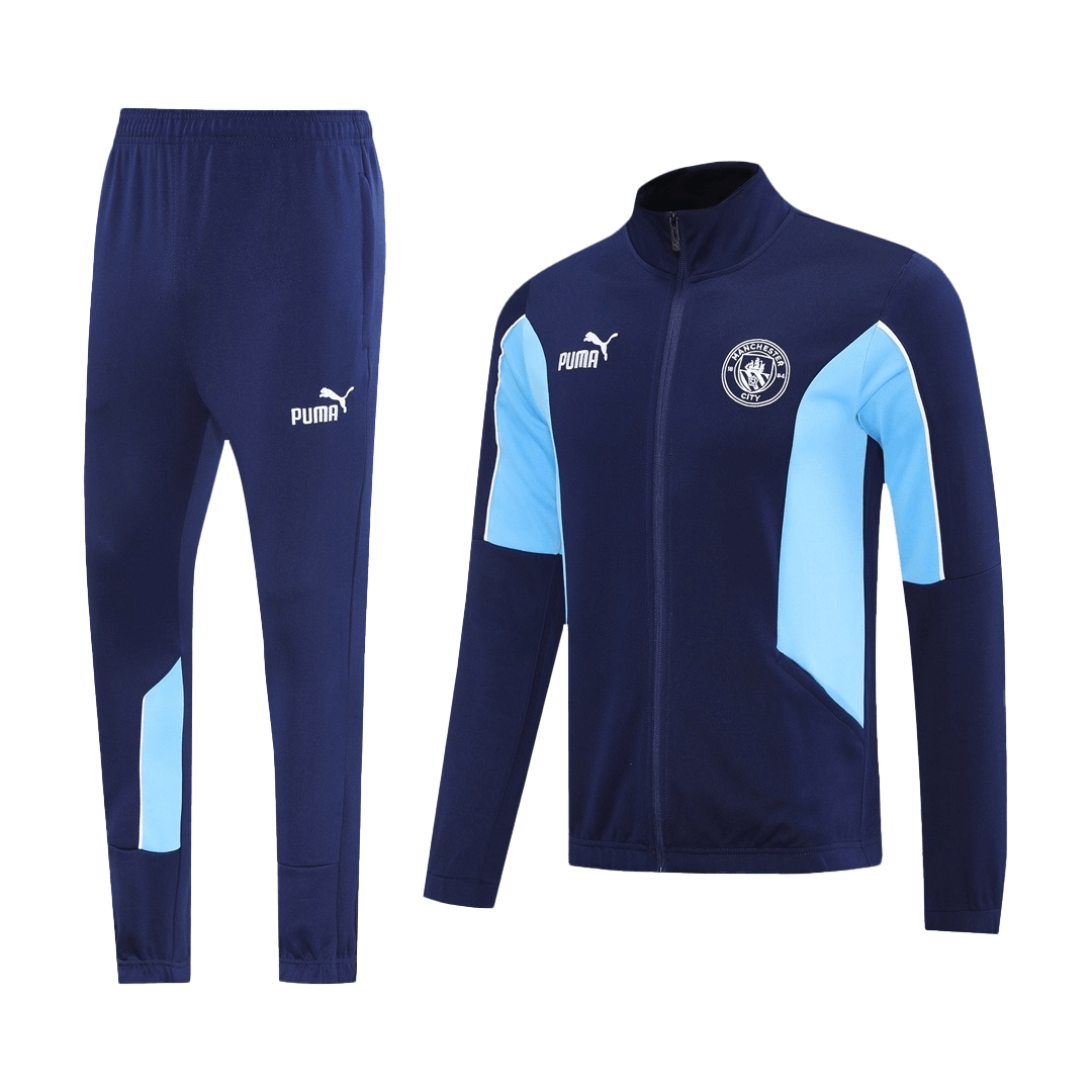 Manchester City Trainingspak 2025/26 Marineblauw
