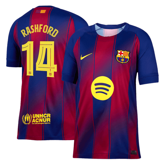 RASHFORD #14 Barcelona Thuisshirt 2025/26 - UCL