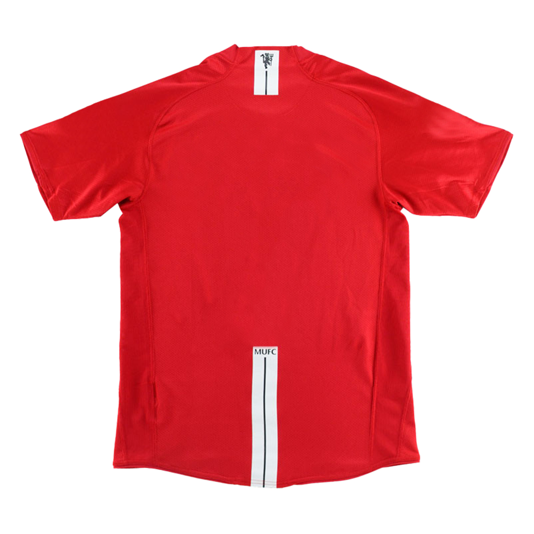 Retro 2007/08 Manchester United Thuisshirt