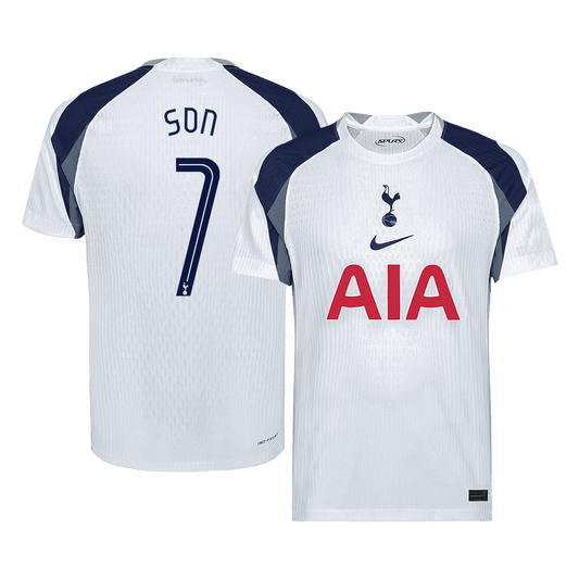 SON #7 Tottenham Hotspur Thuisshirt 2025/26 Spelersversie