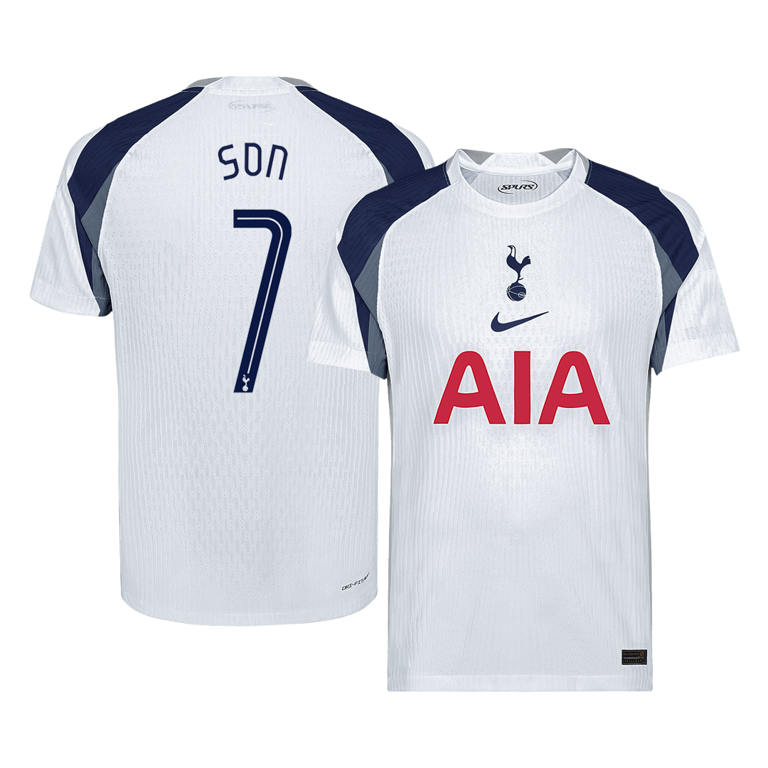 SON #7 Tottenham Hotspur Thuisshirt 2025/26 Spelersversie