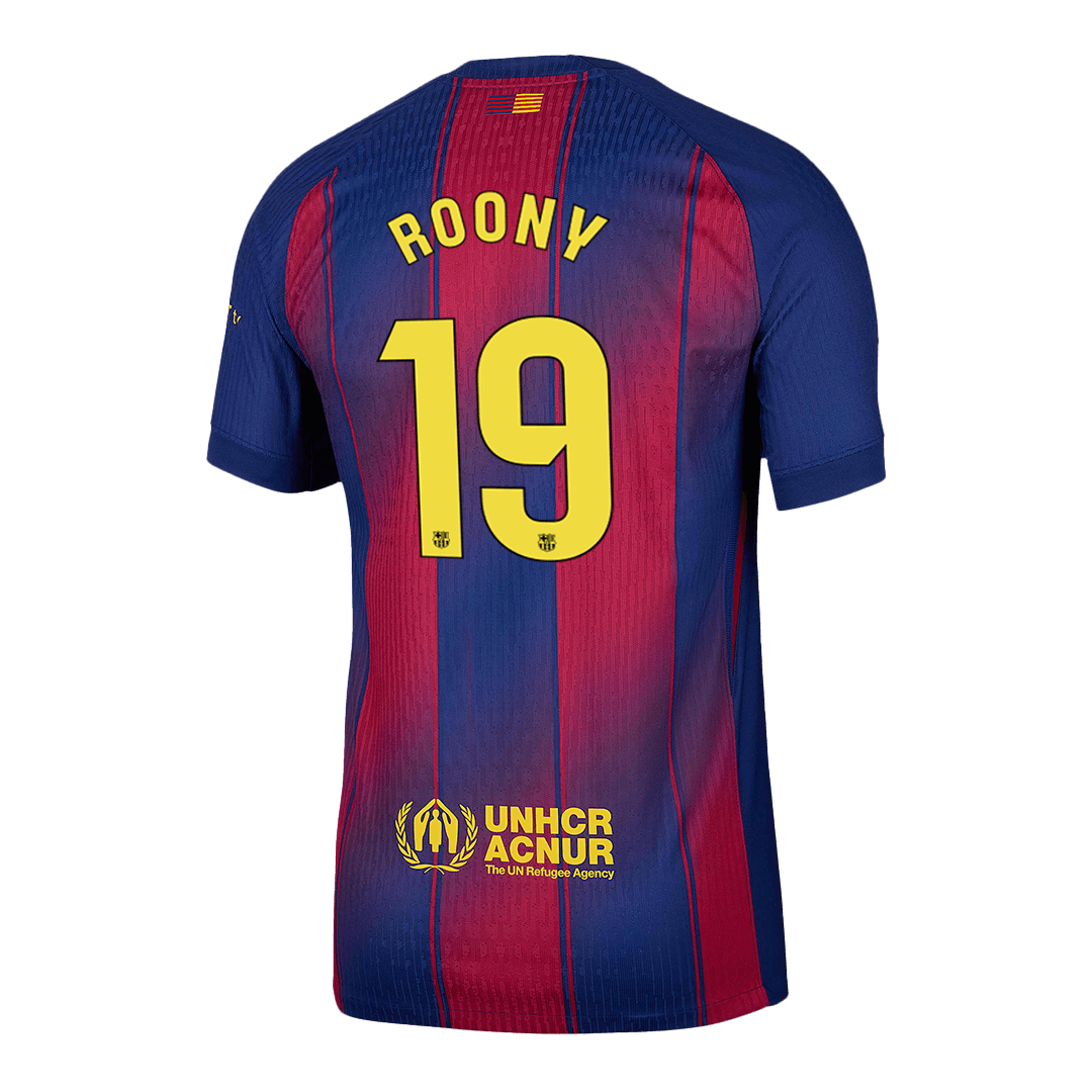 ROONY #19 Barcelona Thuisshirt 2025/26 Spelersversie