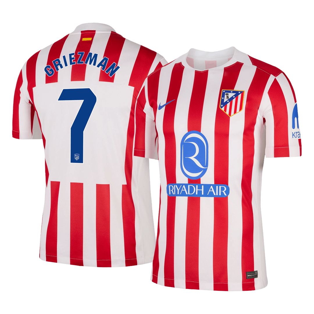 GRIEZMANN #7 Atletico Madrid Thuisshirt 2025/26