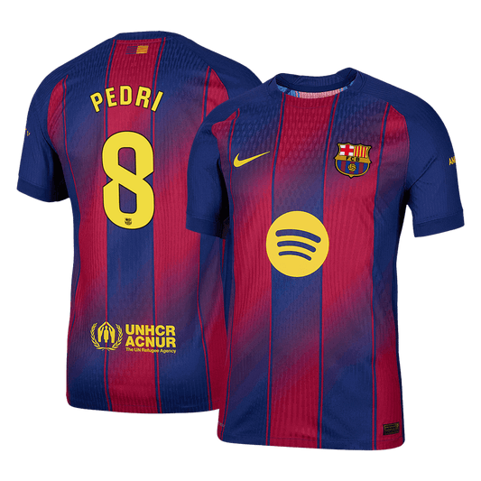 PEDRI #8 Barcelona Thuisshirt 2025/26 Spelersversie