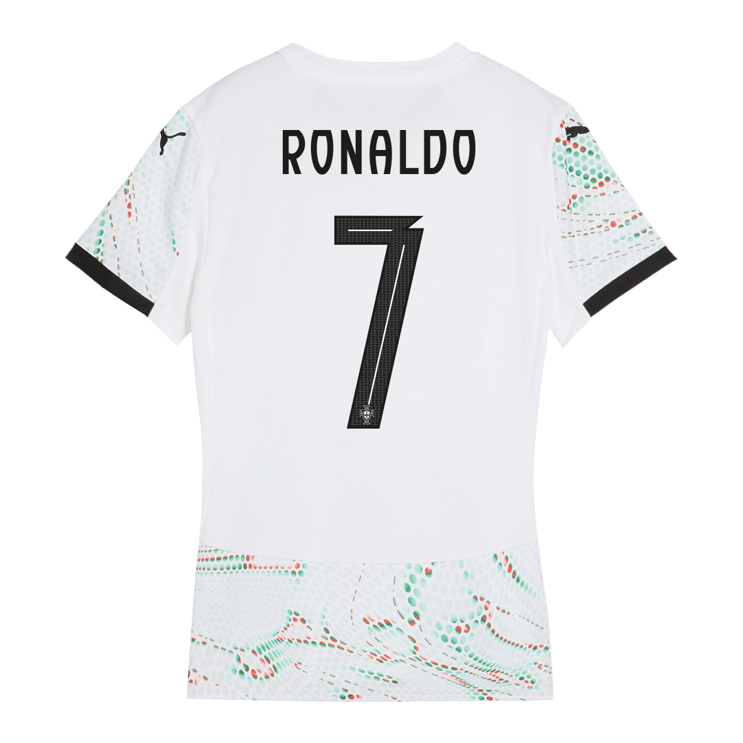 Dames RONALDO #7 Portugal Uitshirt 2025