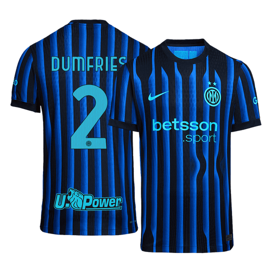DUMFRIES #2 Inter Milan Thuisshirt 2025/26 Spelersversie