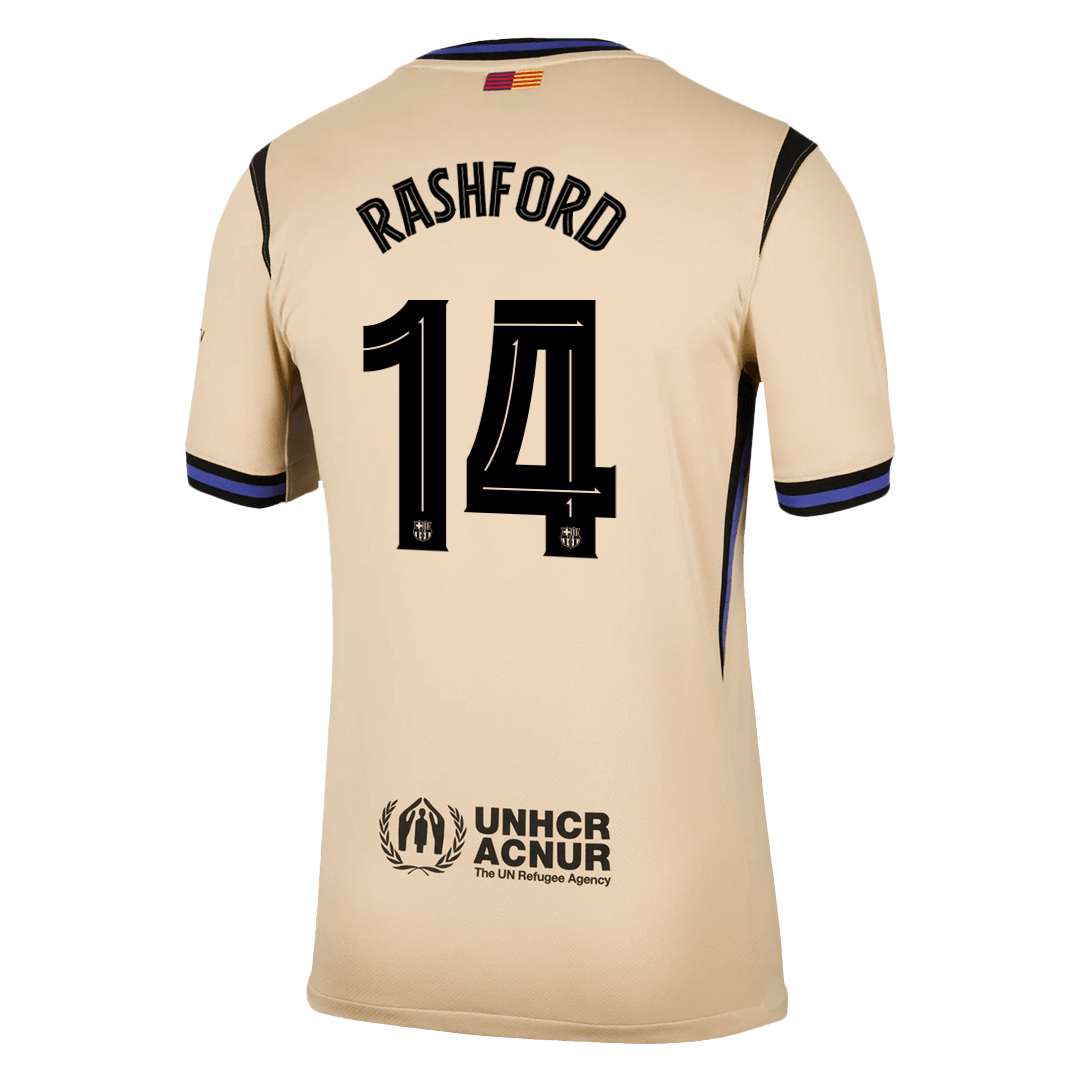 RASHFORD #14 Barcelona Uitshirt 2025/26 - UCL