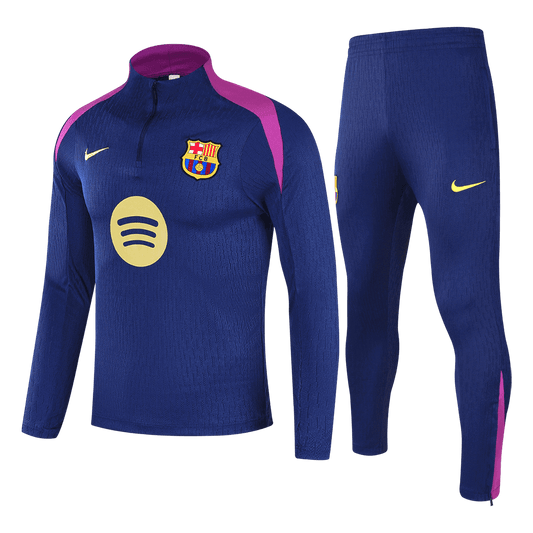 Kid's Barcelona Trainingspak 2025/26 Marineblauw