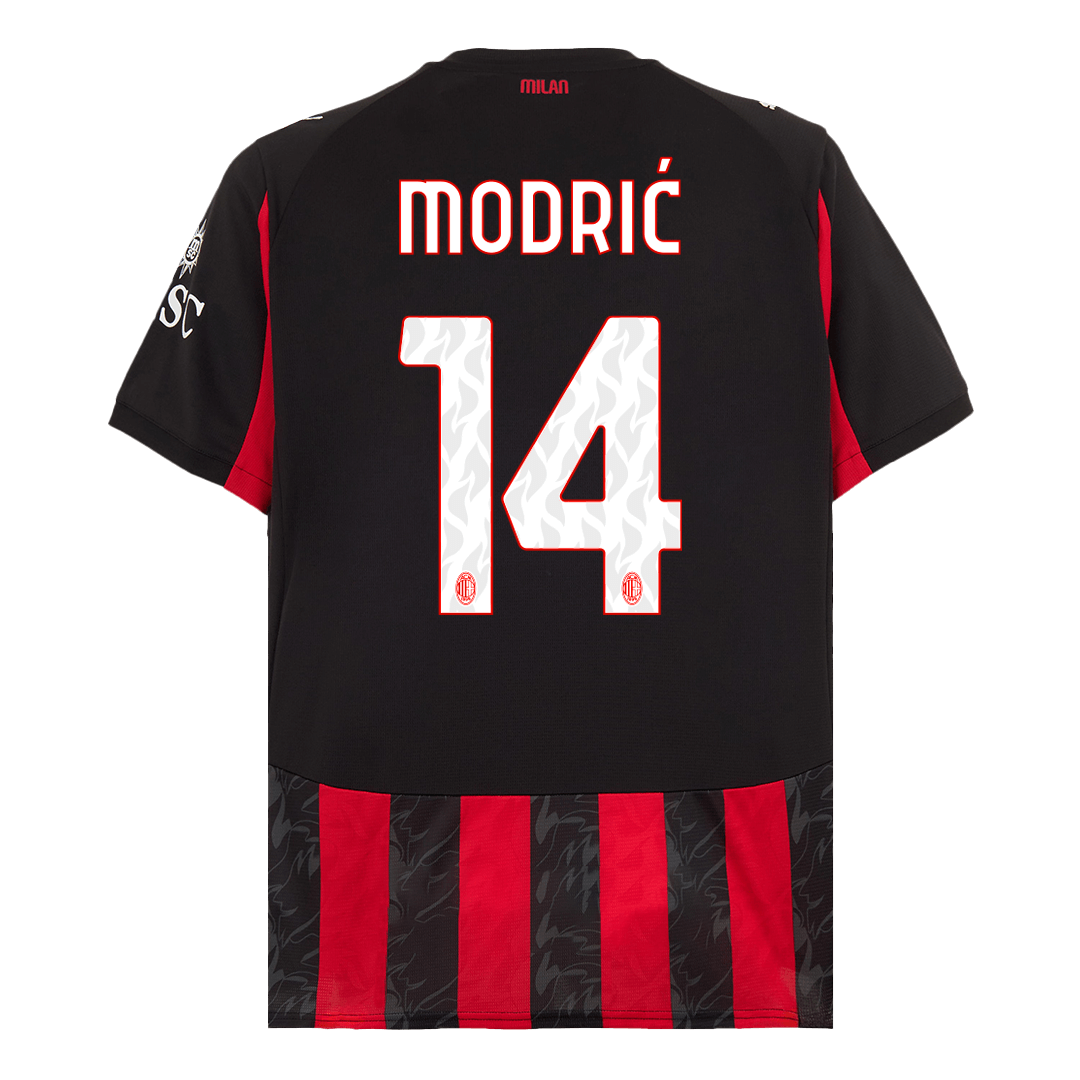 MODRIĆ #14 AC Milan Thuisshirt 2025/26