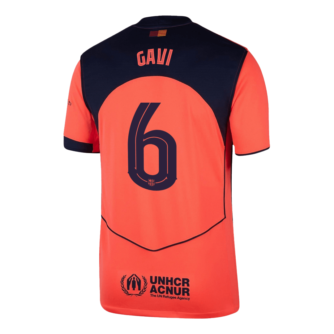 GAVI #6 Barcelona Derde Shirt 2025/26 - UCL