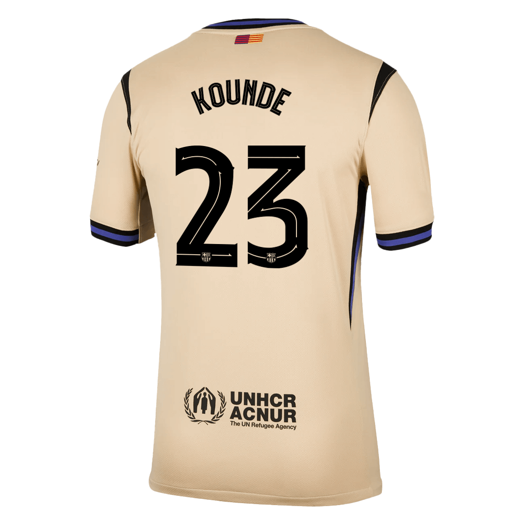 KOUNDE #23 Barcelona Uitshirt 2025/26 - UCL