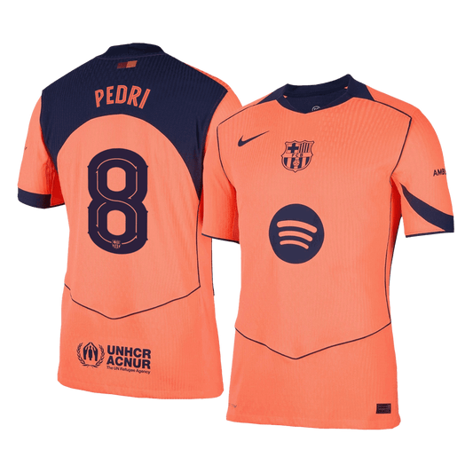 PEDRI #8 Barcelona Derde Shirt 2025/26 Spelersversie - UCL