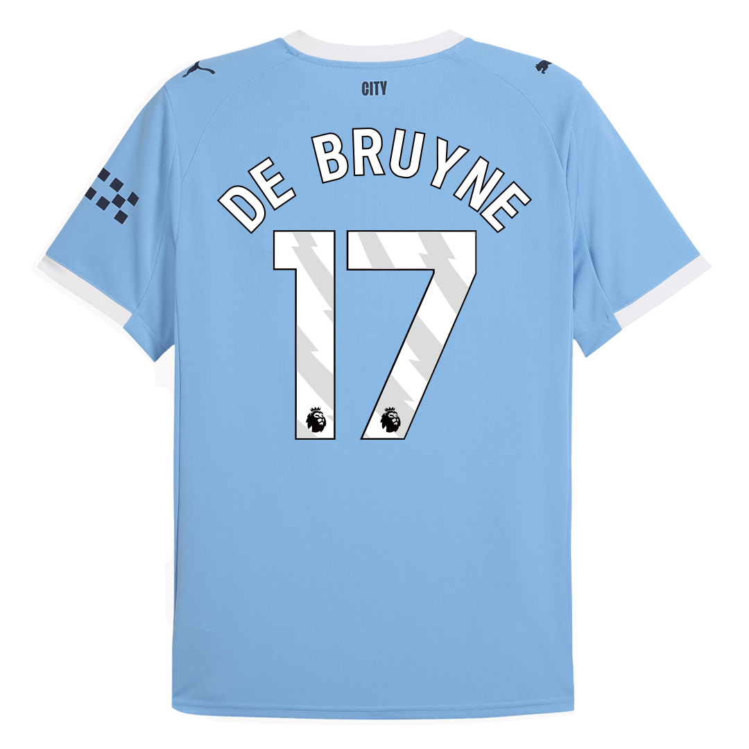 DE BRUYNE #17 Manchester City Thuisshirt 2025/26