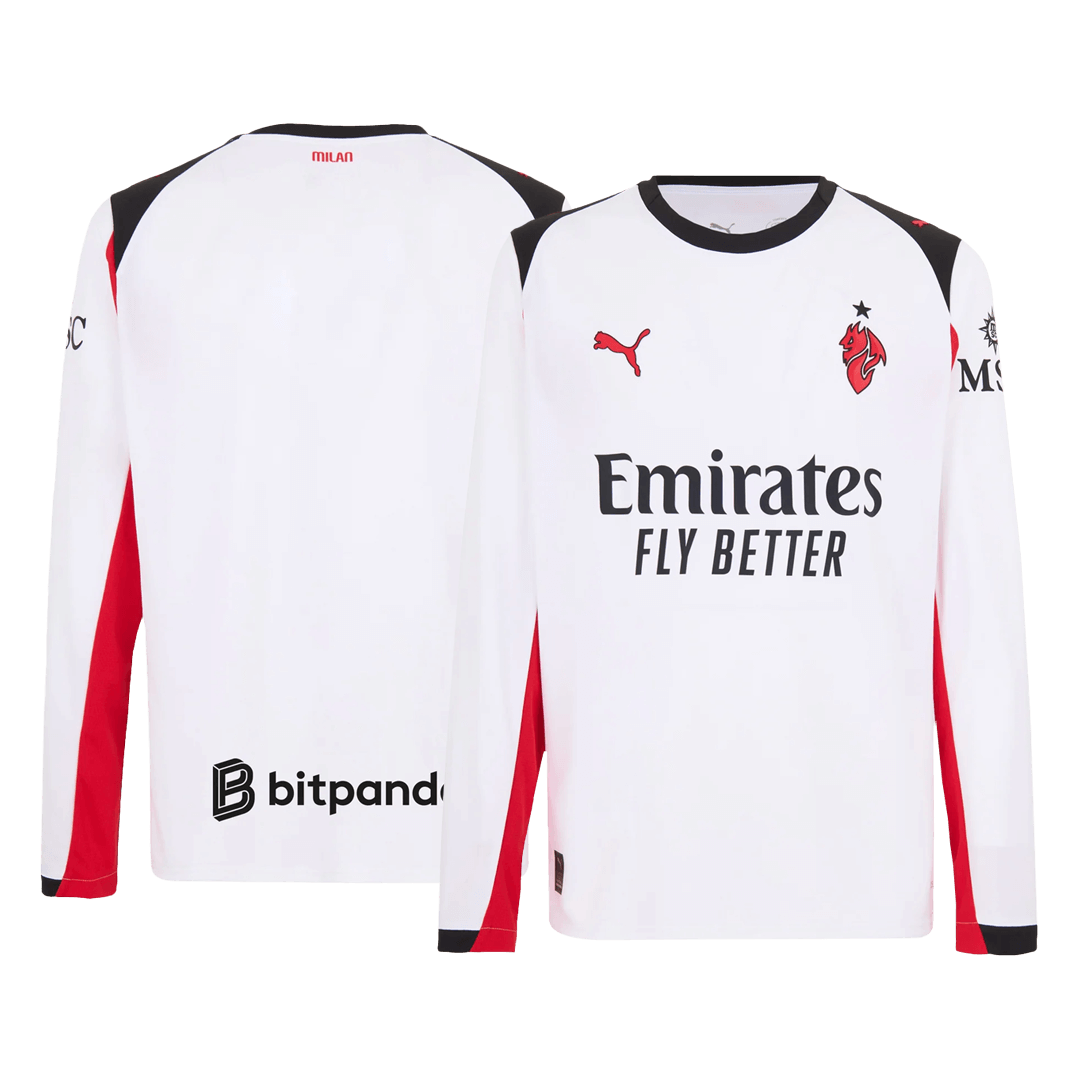 AC Milan Uitshirt 2025/26 Lange Mouwen