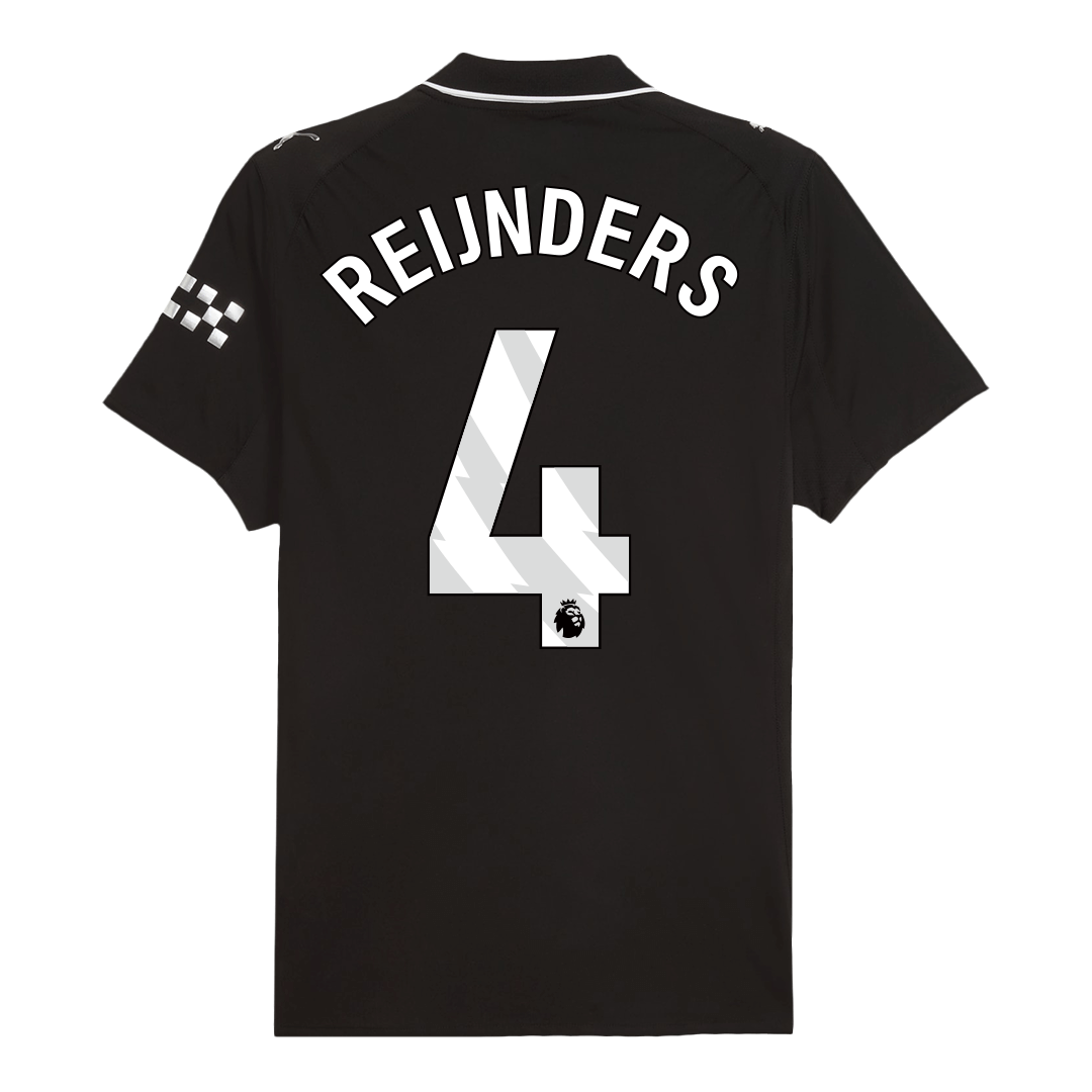 REIJNDERS #4 Manchester City Uitshirt 2025/26 Spelersversie