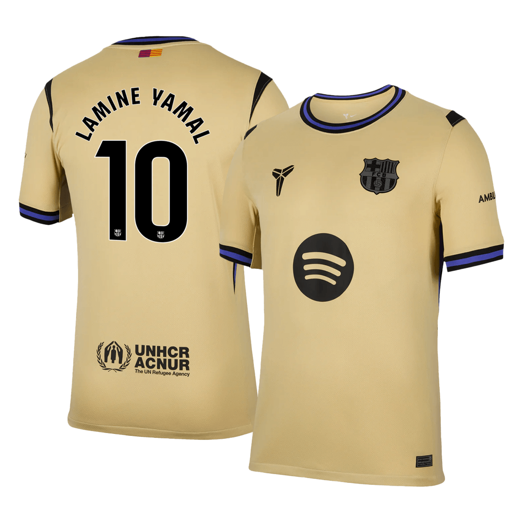 LAMINE YAMAL #10 Barcelona Uitshirt 2025/26