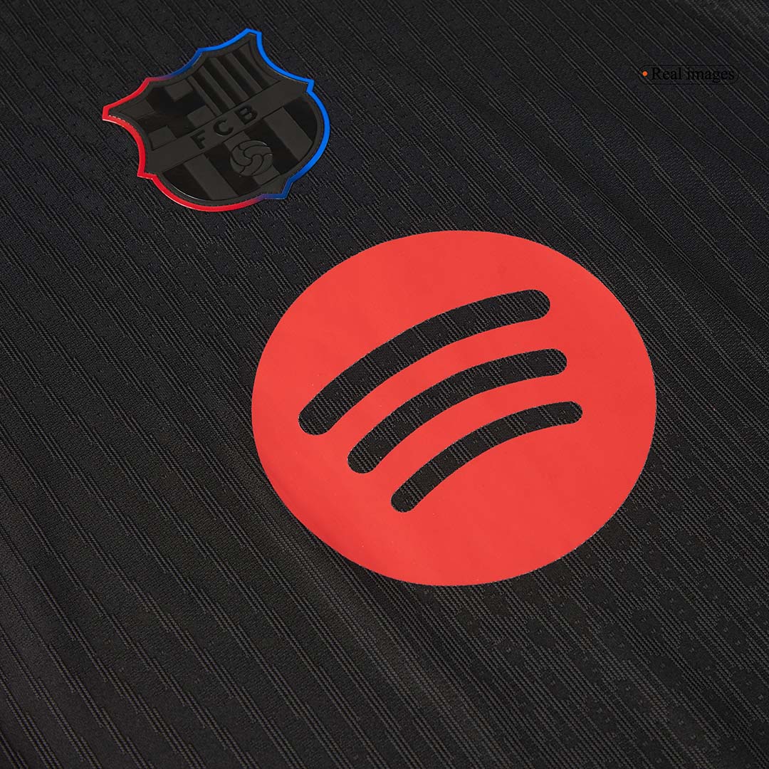 Spelersversie Barcelona Uitshirt 2024/25 -No Spotify