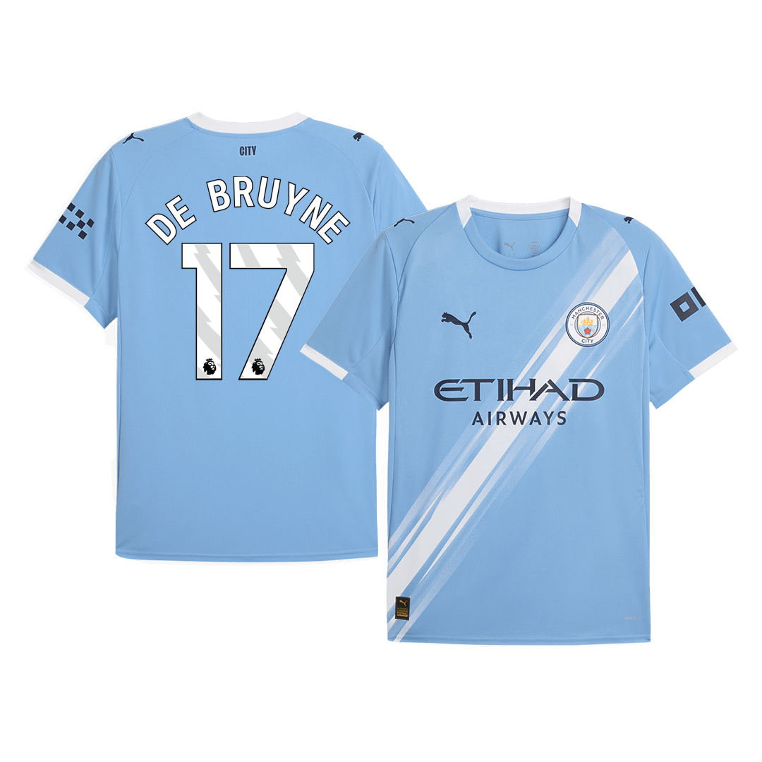DE BRUYNE #17 Manchester City Thuisshirt 2025/26