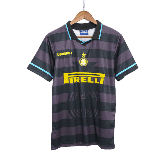 Retro voetbalshirt Inter Milan Uitshirt 1997/98