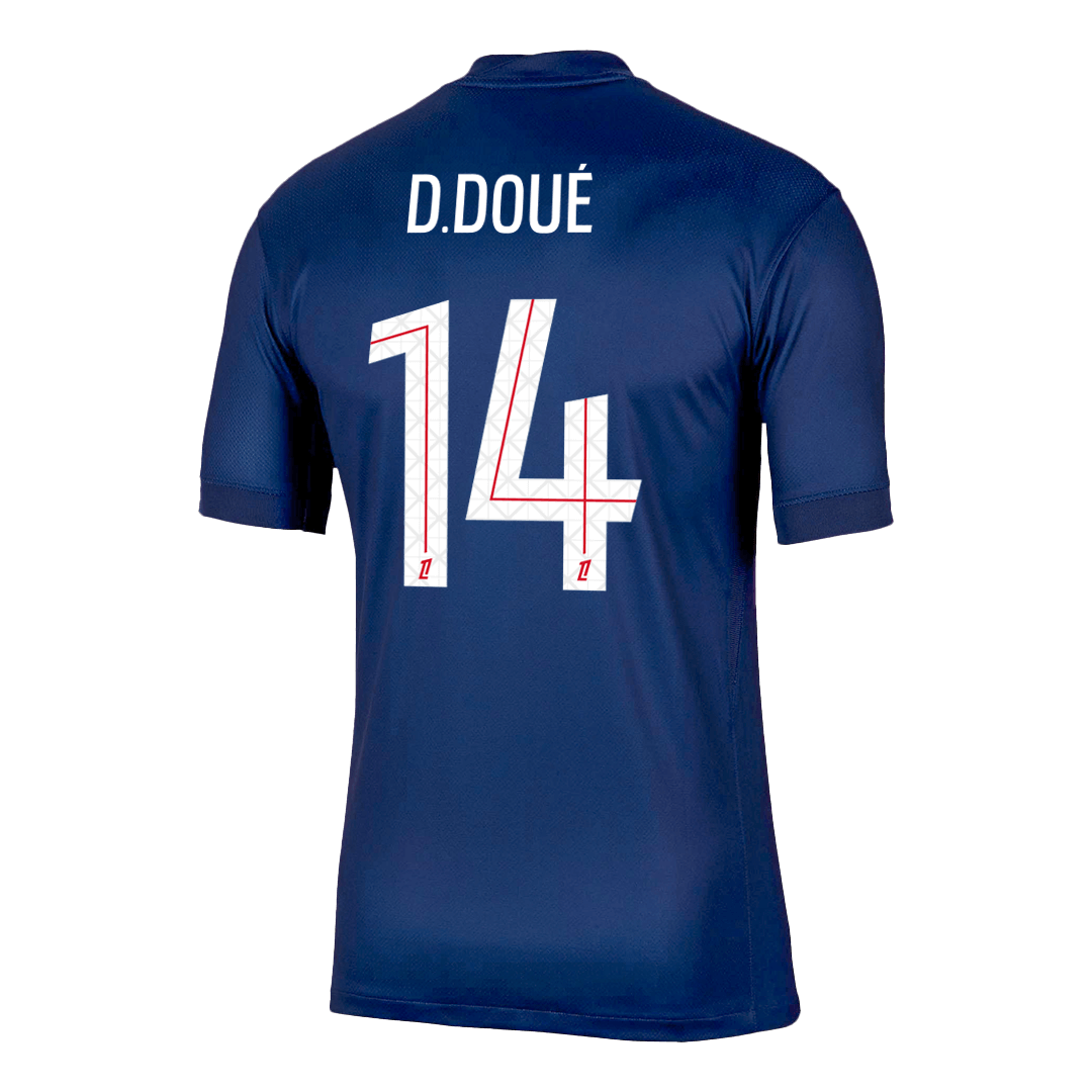 D.DOUÉ #14 PSG Thuisshirt 2025/26
