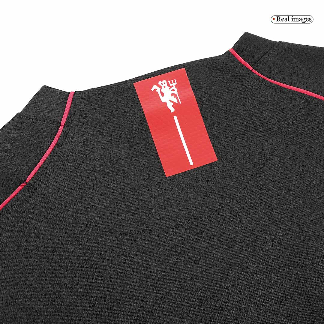 SCHOLES #18 Retro 2007/08 Manchester United Uitshirt (Long)