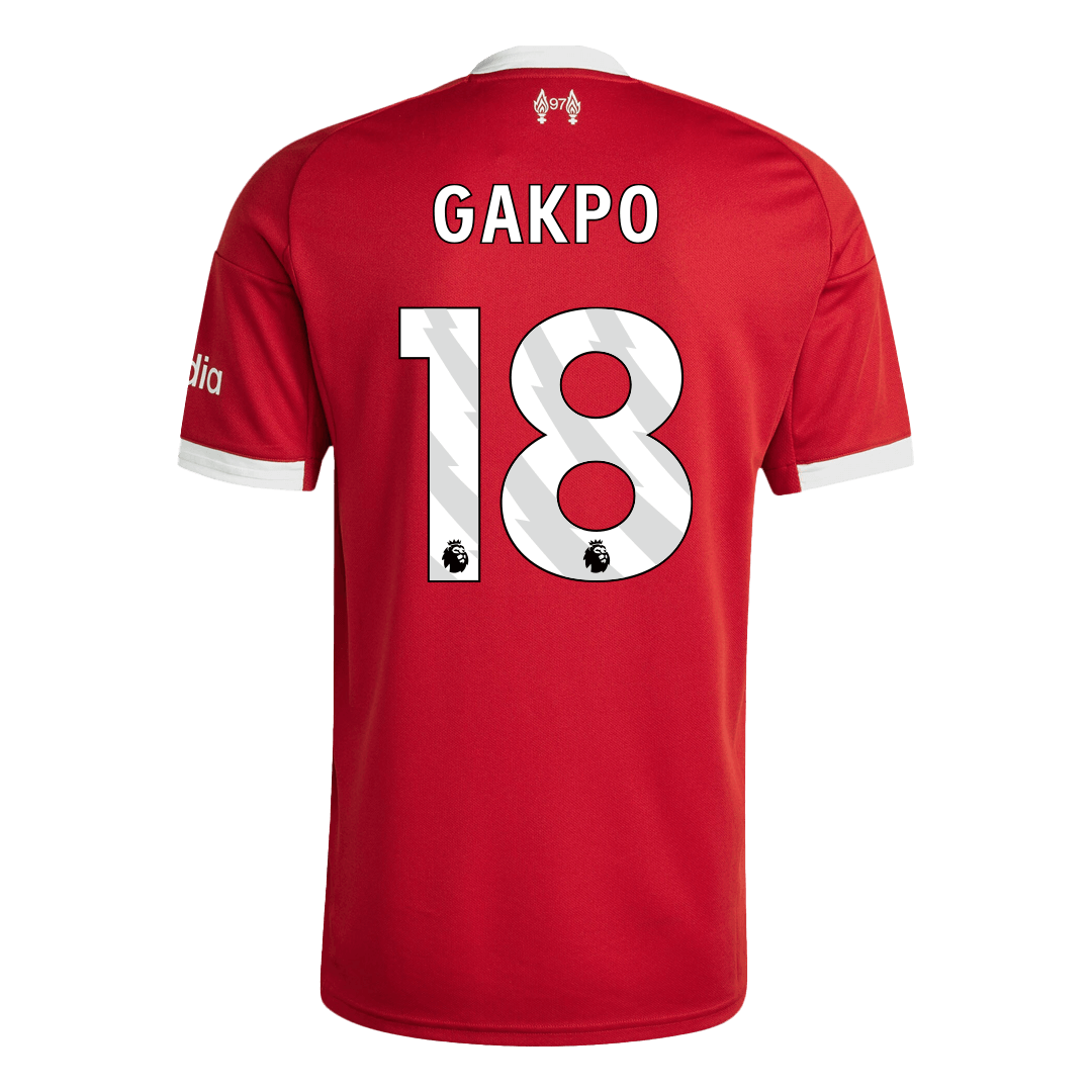 GAKPO #18 Liverpool Thuisshirt 2025/26