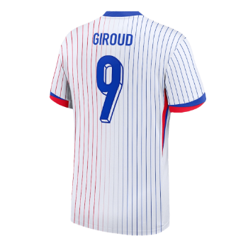 GIROUD #9 Frankrijk Uitshirt Euro 2024