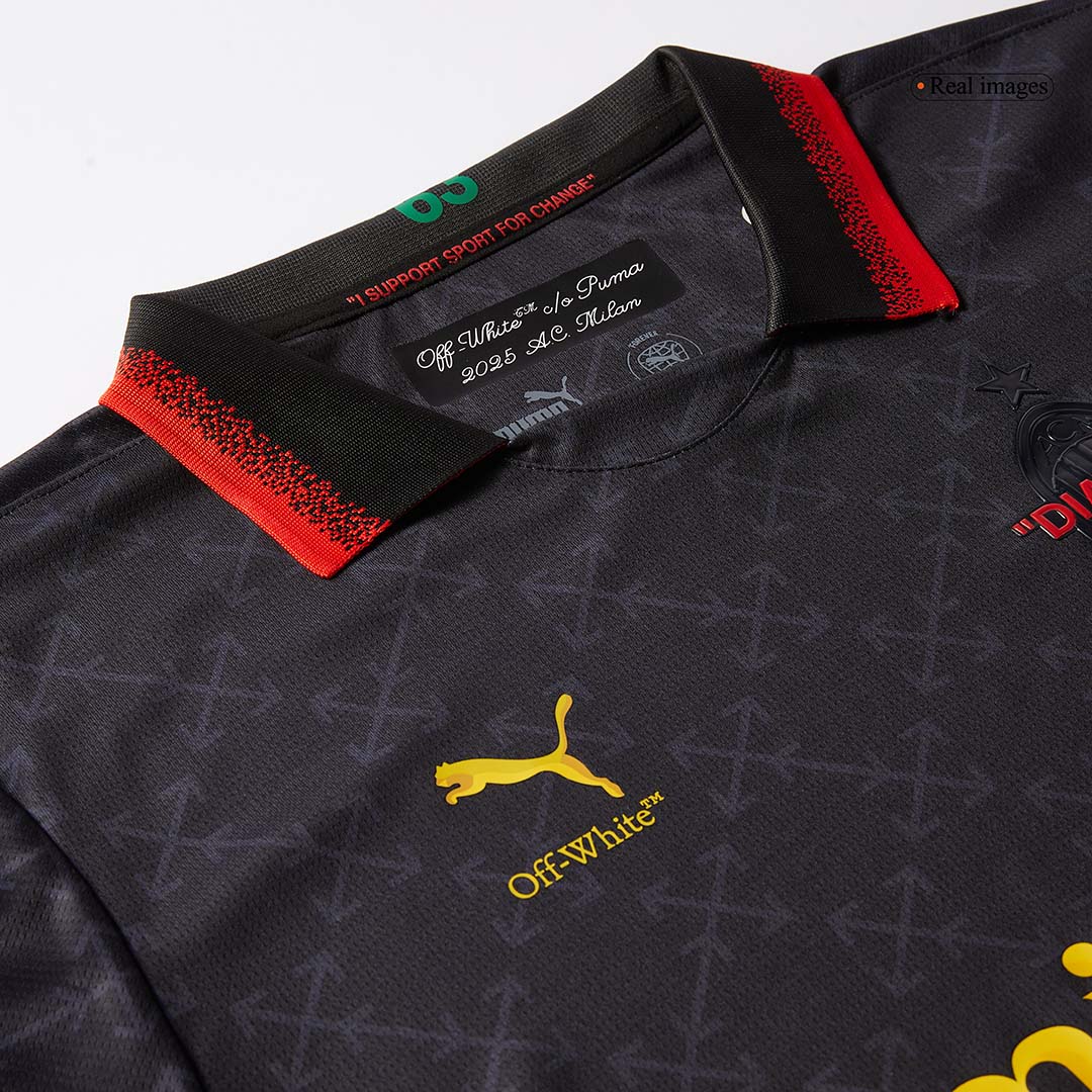 "RAFA LEÃO" #10 AC Milan Vierde Shirt Uitshirt 2024/25