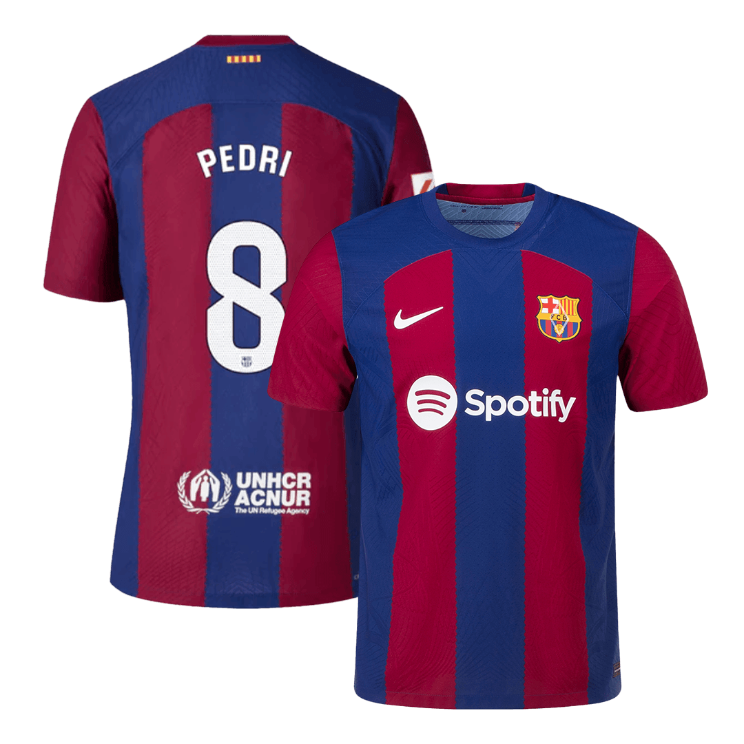 PEDRI #8 Barcelona Thuisshirt 2023/24 Spelersversie